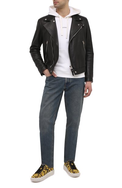 Текстильные кеды greca VERSACE, арт. DSU8404/DTE4G, фото 2