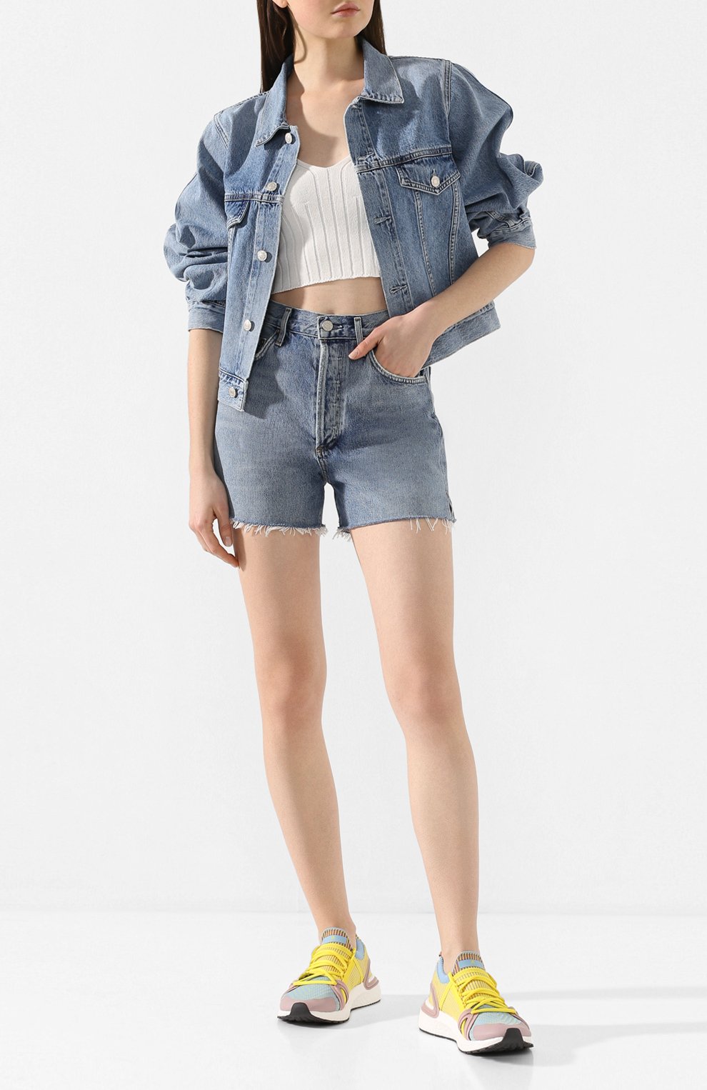 Текстильные кроссовки ultraboost 20 ADIDAS BY STELLA MCCARTNEY, арт. EG1071, фото 2