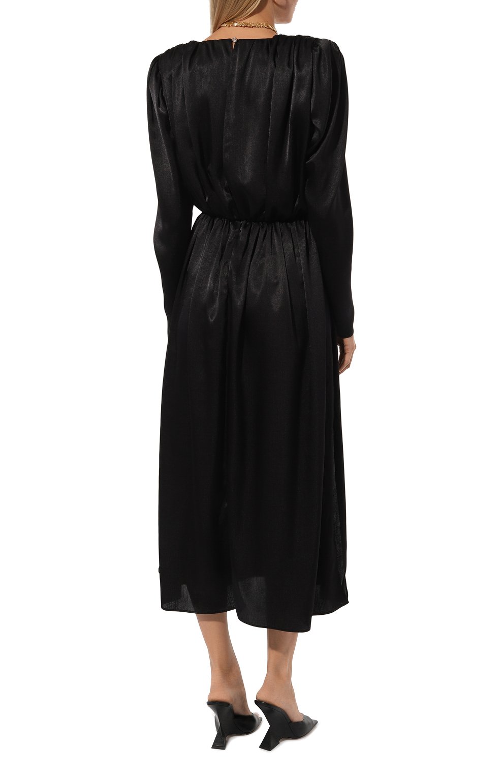 Атласное платье SASHA KIM, арт. УТ-00001575, фото 4