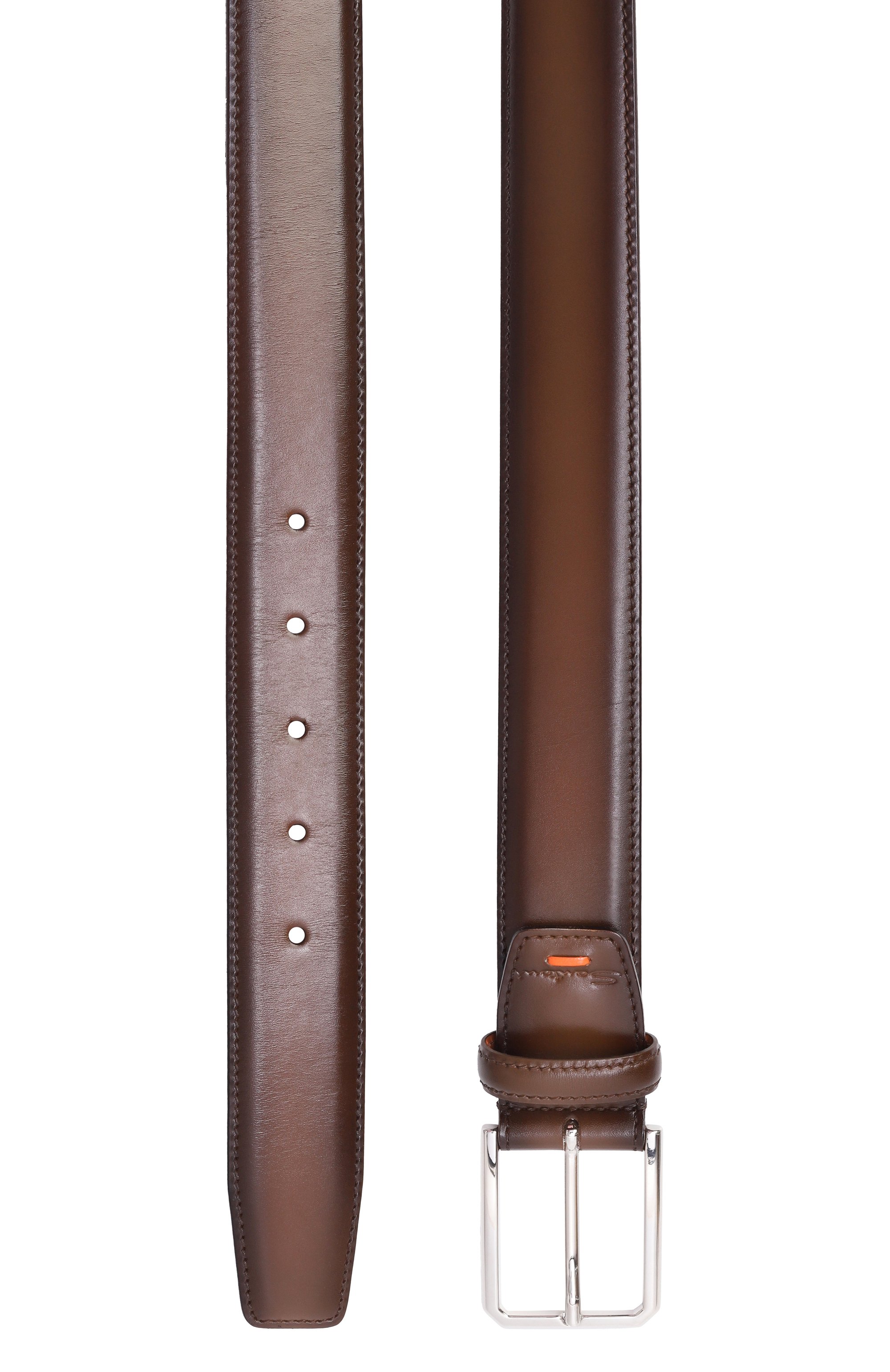 Кожаный ремень SANTONI, арт. CM35VC003B91EVVD, фото 3