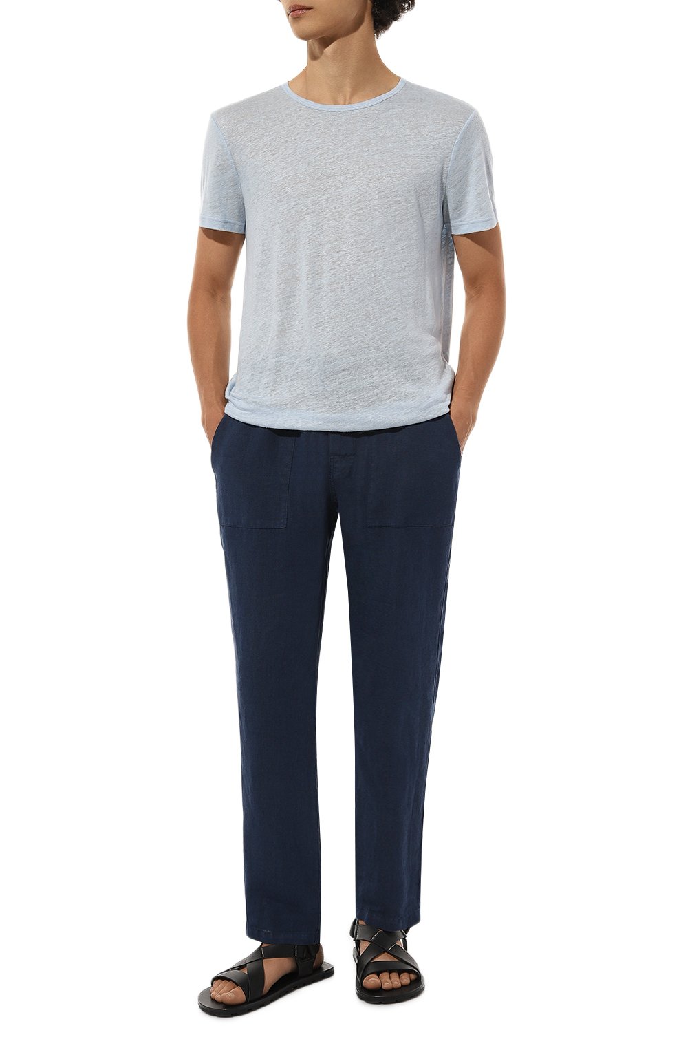 Льняная футболка DEREK ROSE, арт. 3163/J0RD002, фото 2