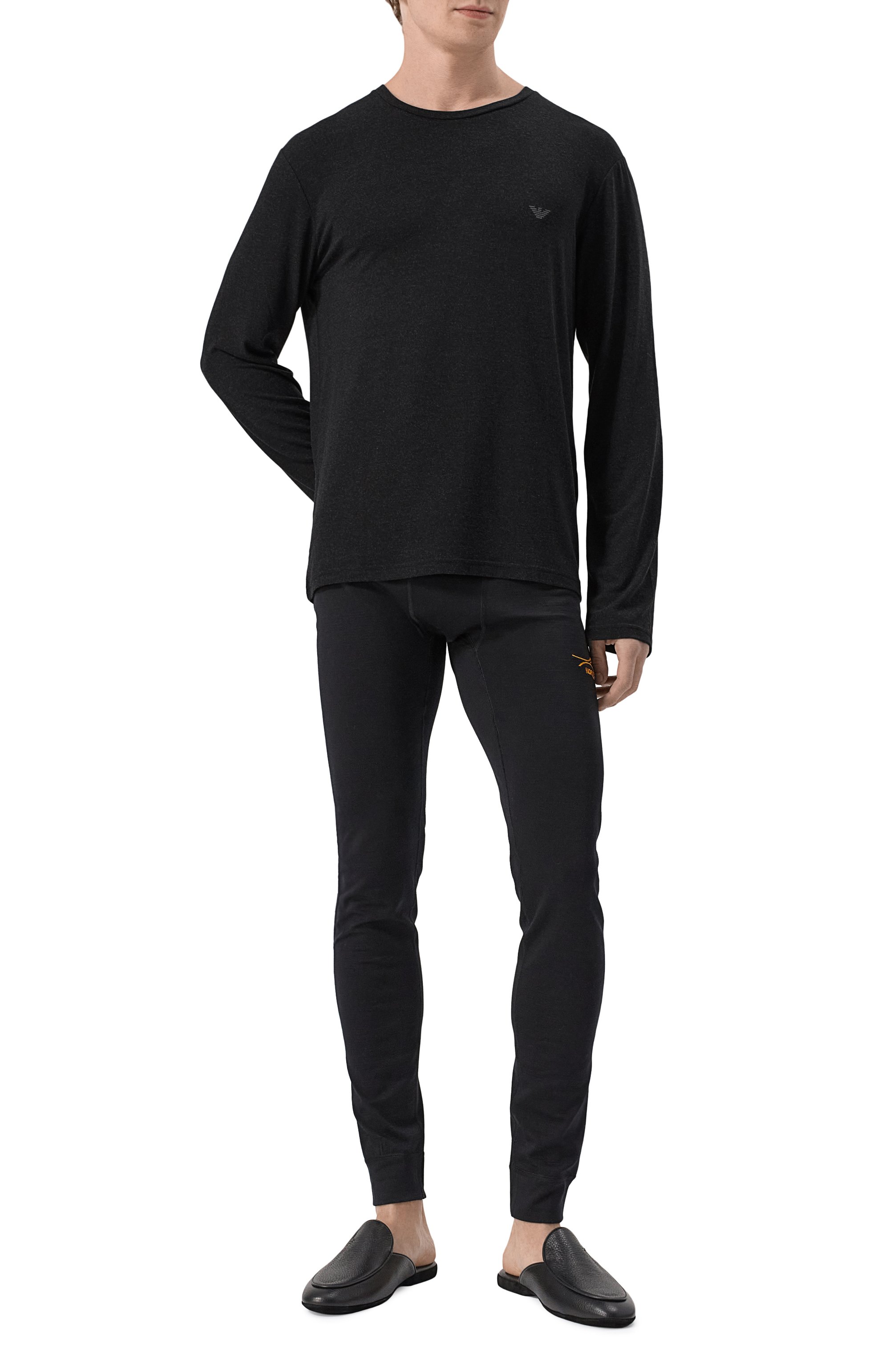 Лонгслив из вискозы EMPORIO ARMANI, арт. 111653/4F584, фото 2