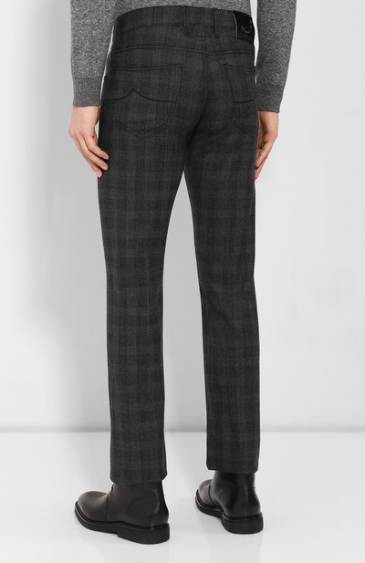 Шерстяные брюки JACOB COHEN, арт. J620 W00L CL C0MF 01659-N/52, фото 4