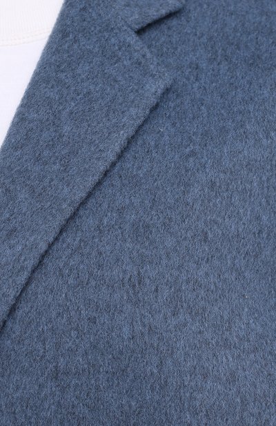 Шерстяное пальто ACNE STUDIOS голубого цвета по цене 99850 руб., арт. A90281, фото 5 Шерстяное пальто ACNE STUDIOS, арт. A90281, фото 5