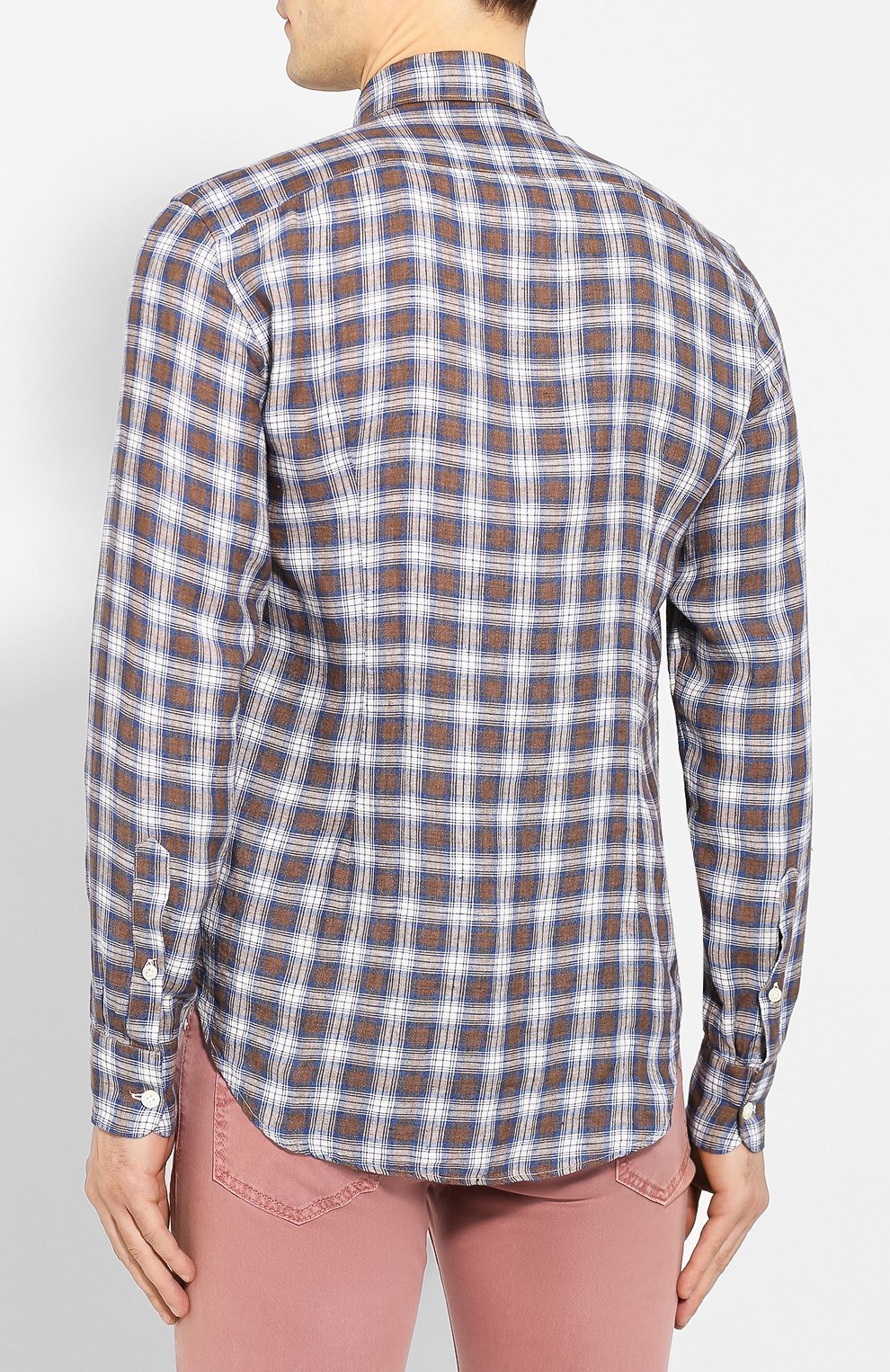 Льняная рубашка ELEVENTY PLATINUM, арт. A75CAMA05 TES0A007, фото 4