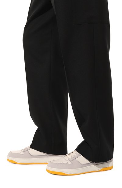 Кожаные кеды sneak air SANTONI, арт. MBSA21865BIGHSZ8G41, фото 3