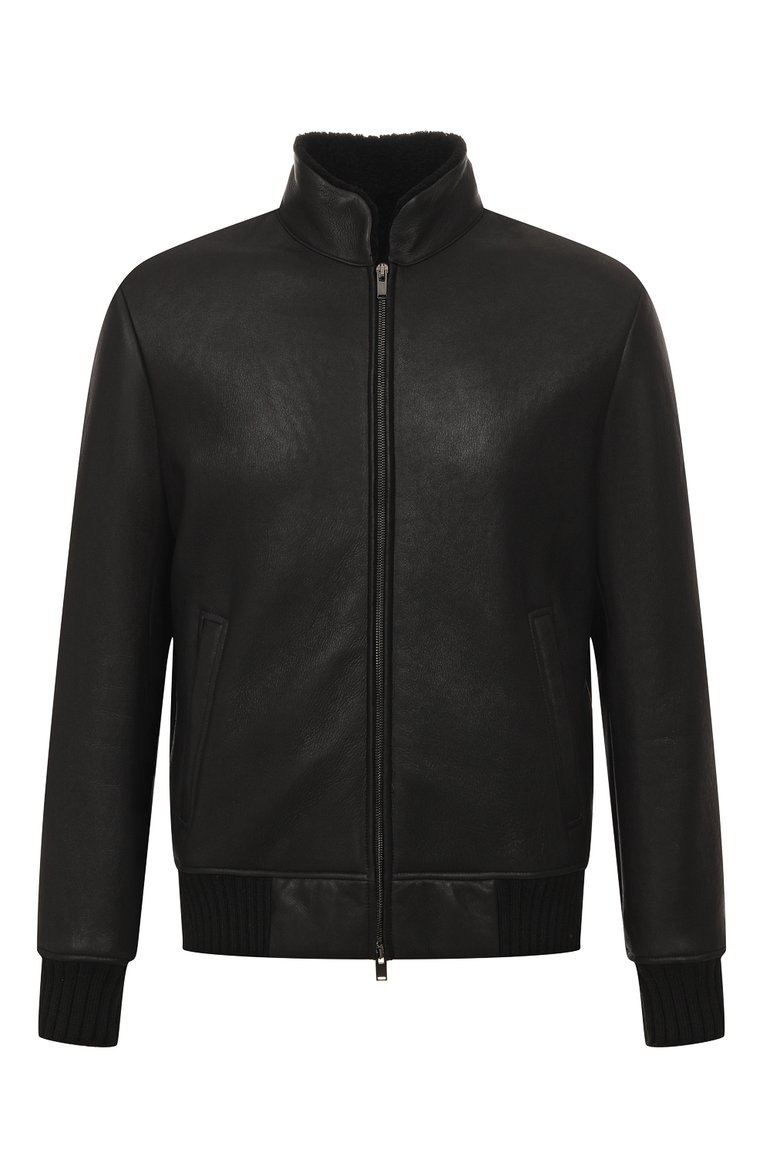 Бомбер из овчины MVST, арт. KECK-ES4285/K1342-1, фото 1