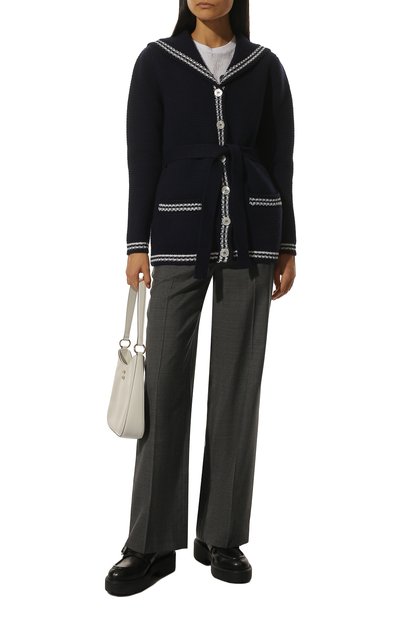 Шерстяные брюки MIU MIU, арт. MP1578-10DI-F0480, фото 2