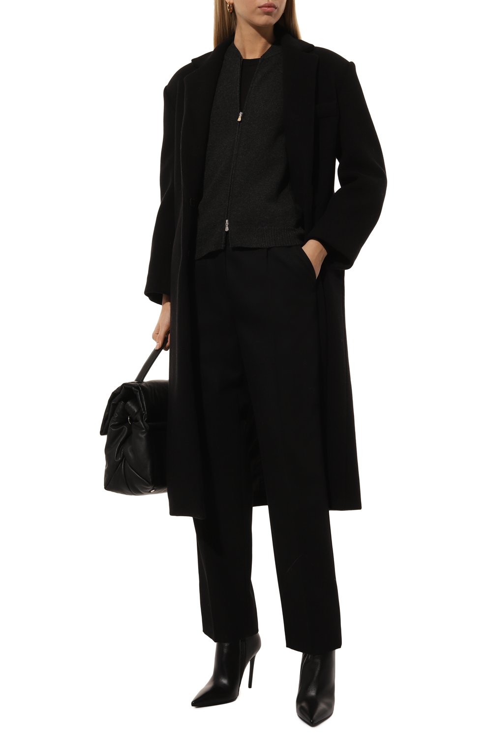 Пуловер из шерсти и шелка BEATRICE .B черного цвета по цене 23950 руб., арт. 24FA8659/VIJA, фото 2 Пуловер из шерсти и шелка BEATRICE .B, арт. 24FA8659/VIJA, фото 2