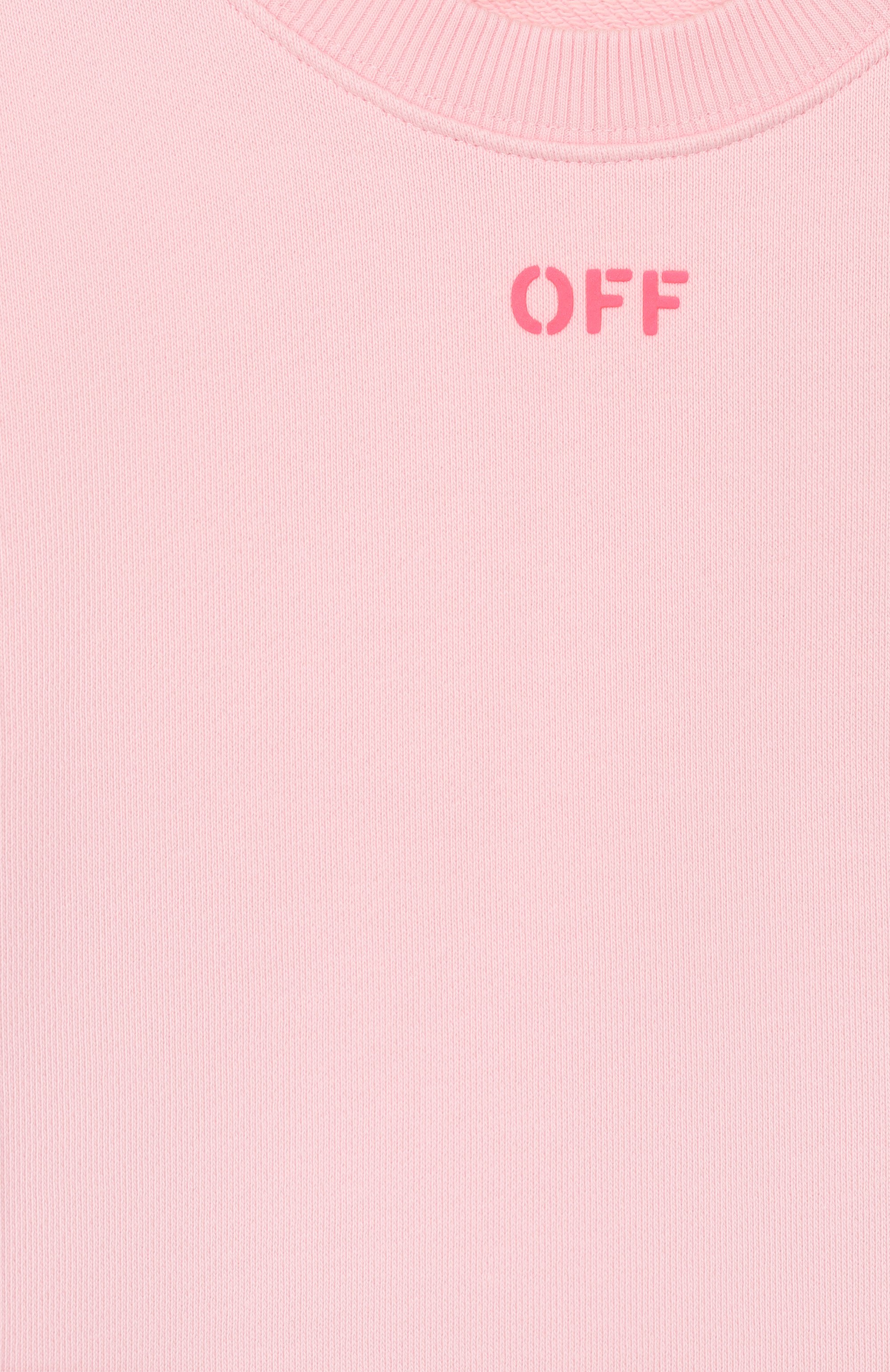 Хлопковый свитшот OFF-WHITE, арт. 0GBA001S26FLE005, фото 3