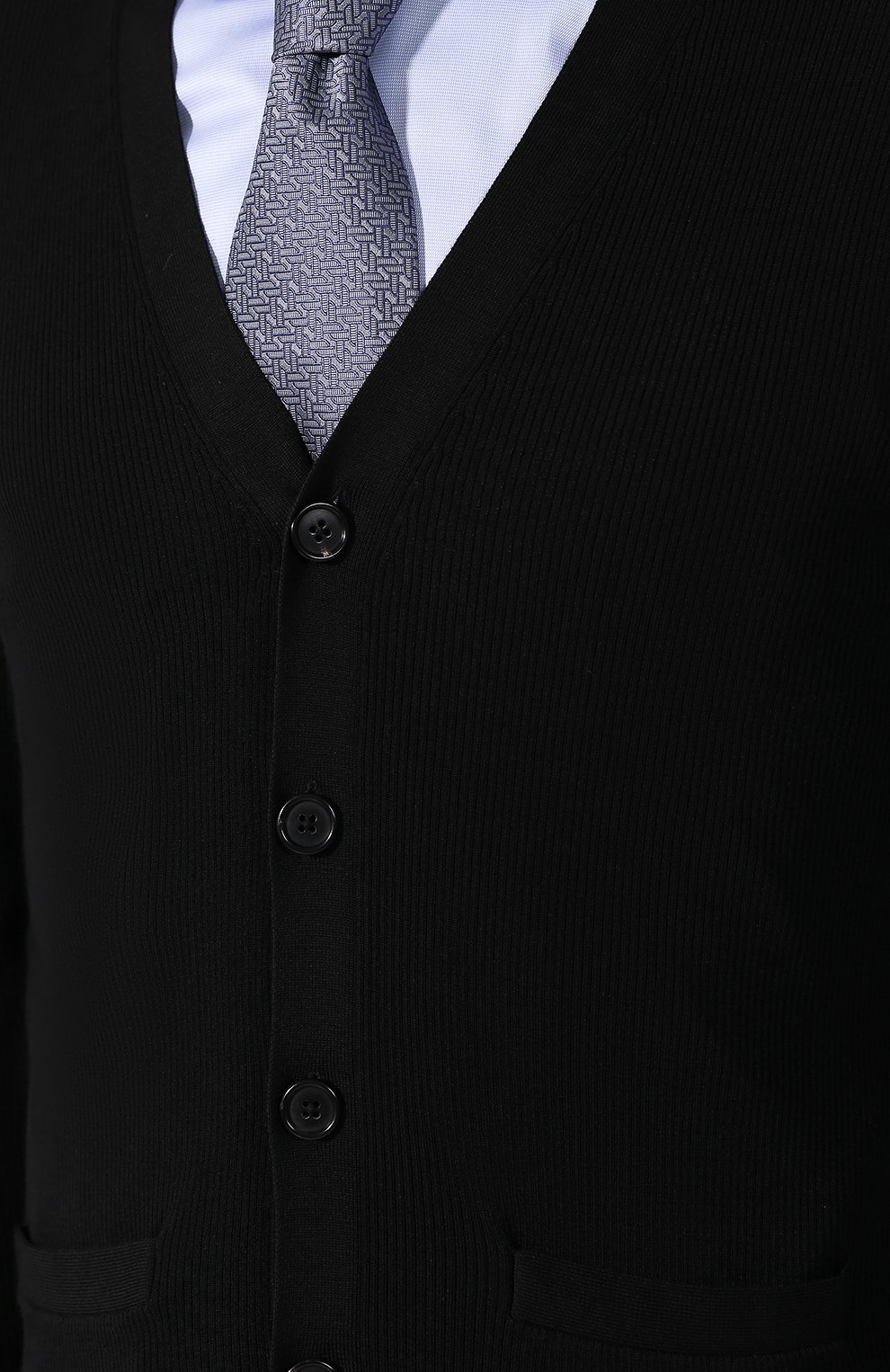 Шерстяной кардиган на пуговицах с v-образным вырезом RALPH LAUREN, арт. 790714519, фото 5