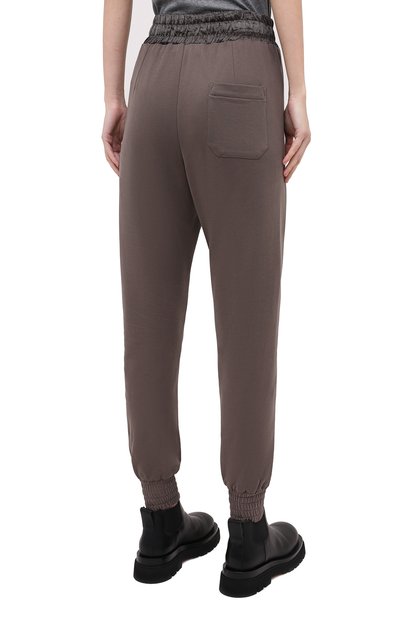 Хлопковые джоггеры ANN DEMEULEMEESTER коричневого цвета по цене 47450 руб., арт. 2002-2416-P-225-060, фото 5 Хлопковые джоггеры ANN DEMEULEMEESTER, арт. 2002-2416-P-225-060, фото 5
