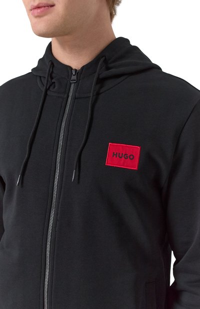Хлопковая толстовка HUGO, арт. 50447972, фото 5