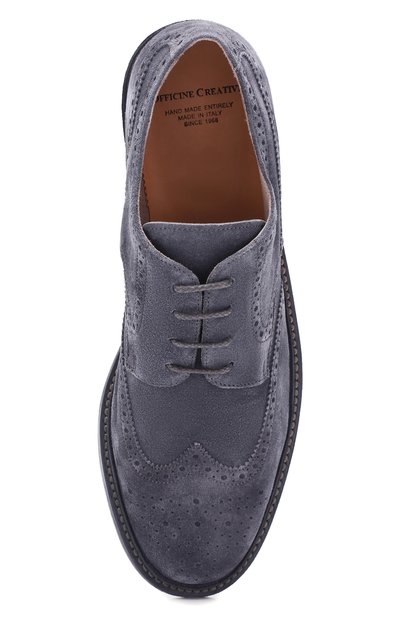 Замшевые дерби OFFICINE CREATIVE, арт. DURHAM/001/S0FTY, фото 5