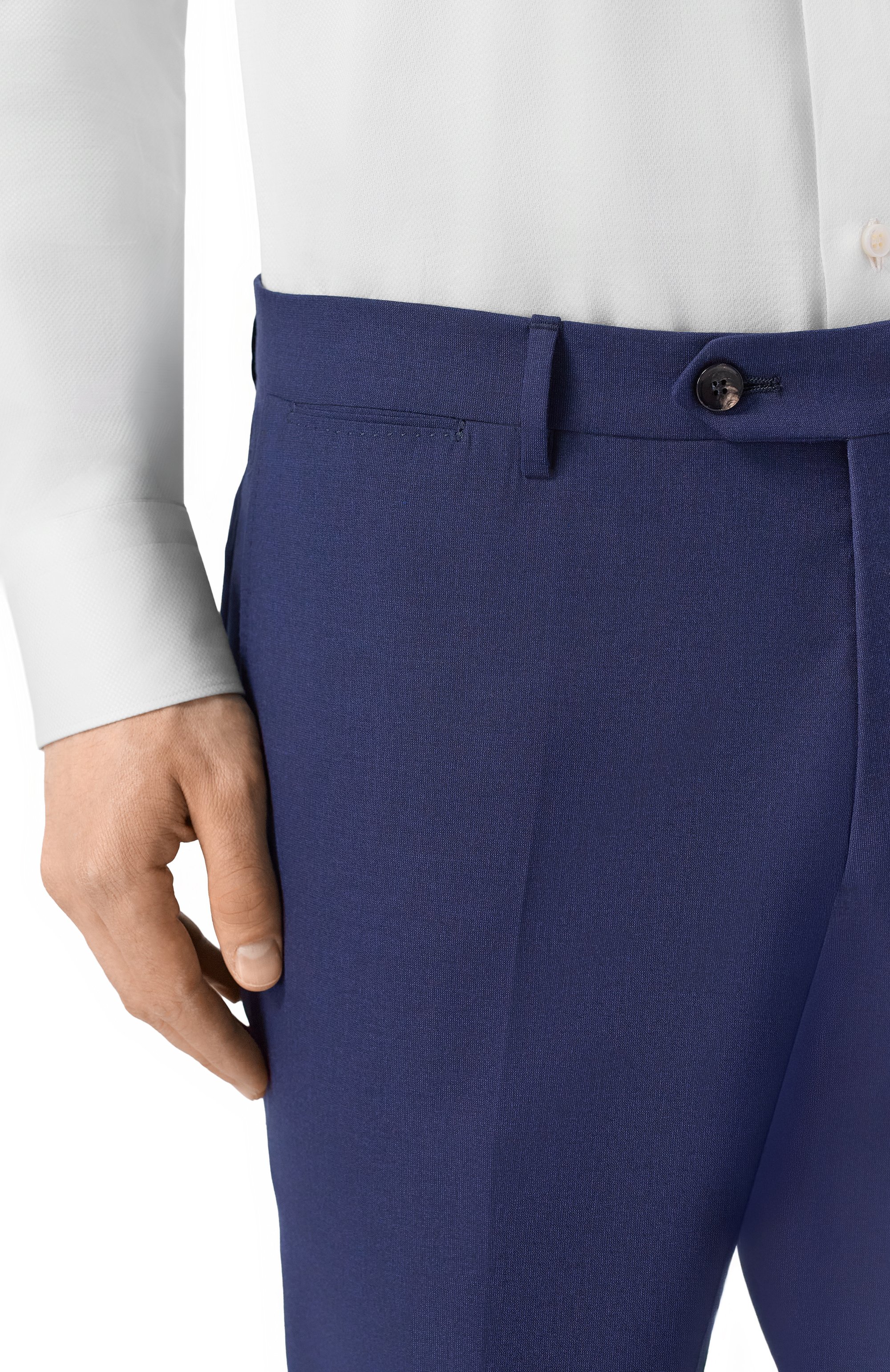 Брюки из шерсти и хлопка ANDREA CAMPAGNA, арт. SC/1/GB1866, фото 5