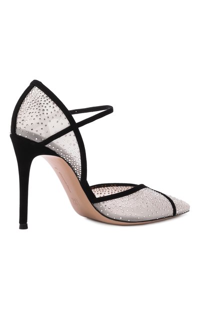 Текстильные туфли confetti d'orsay 95 GIANVITO ROSSI, арт. G41009.95RIC.0XC0FNE, фото 5