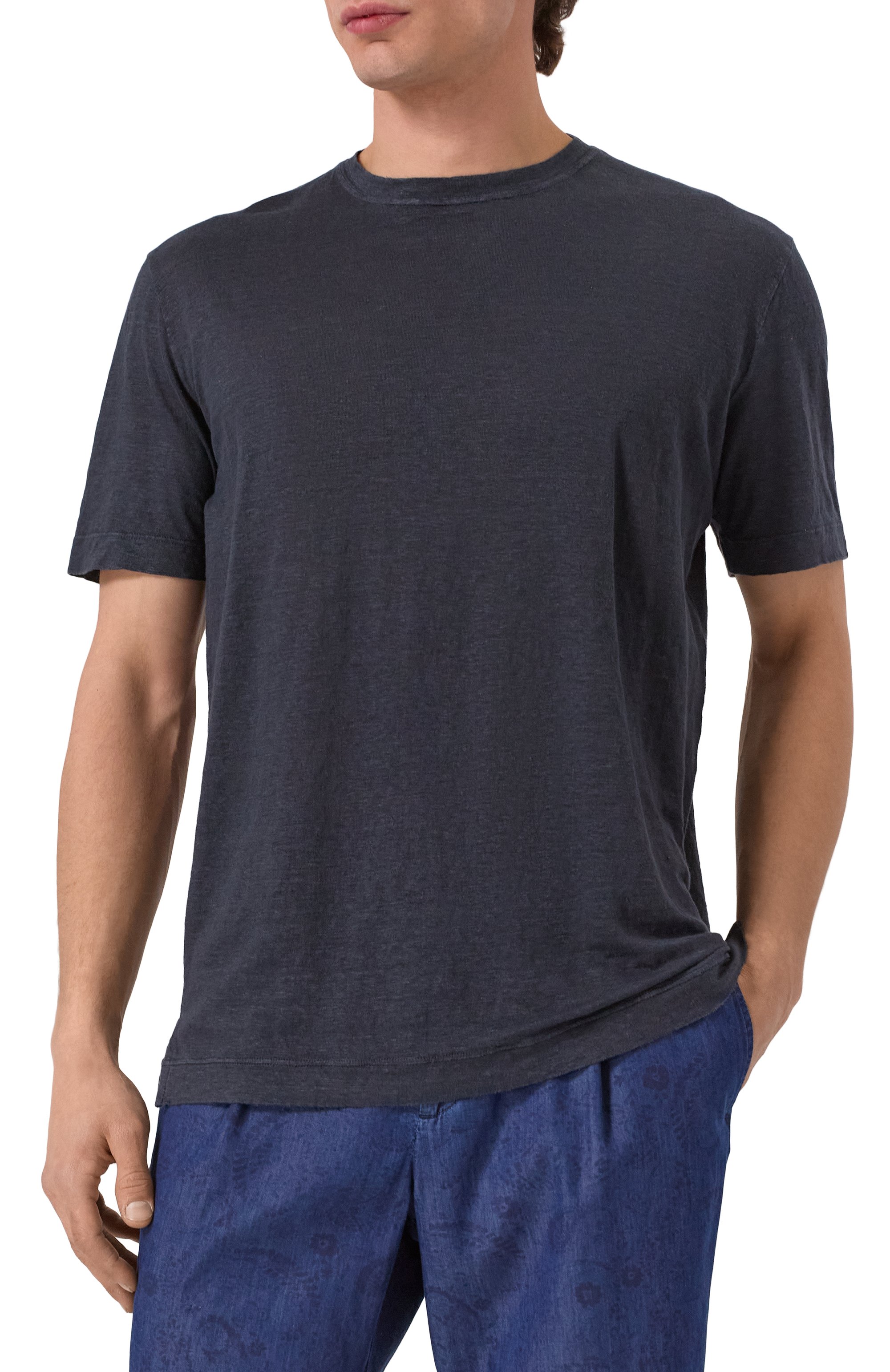 Льняная футболка CANALI, арт. T0869/MJ02244, фото 3