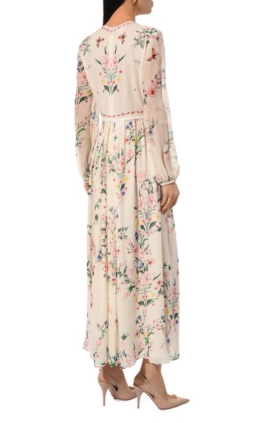 Шелковое платье GIAMBATTISTA VALLI, арт. 24FWSVCA5C15-C2PRI, фото 4