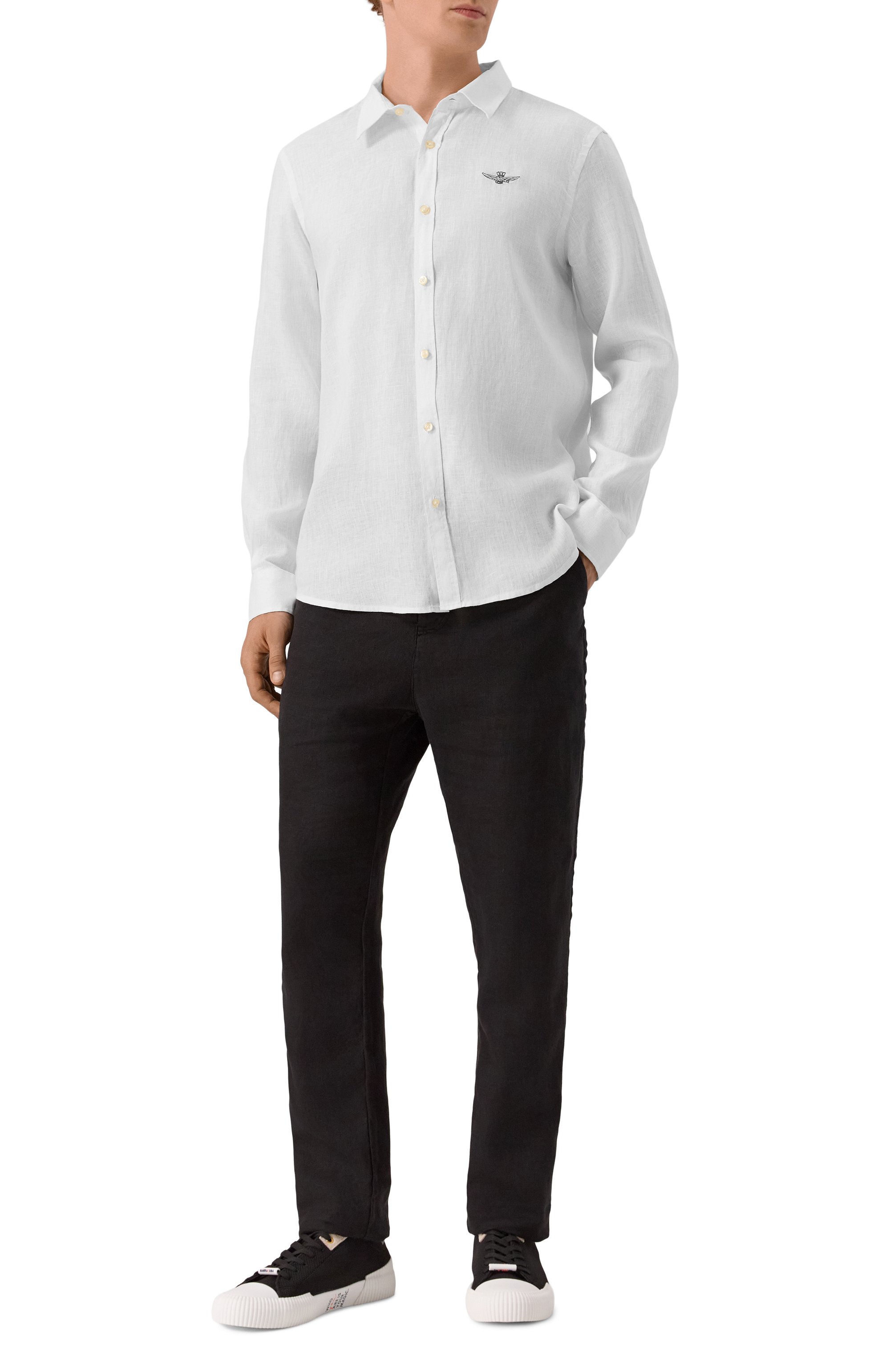 Льняная рубашка AERONAUTICA MILITARE, арт. CA1239CT3089, фото 2