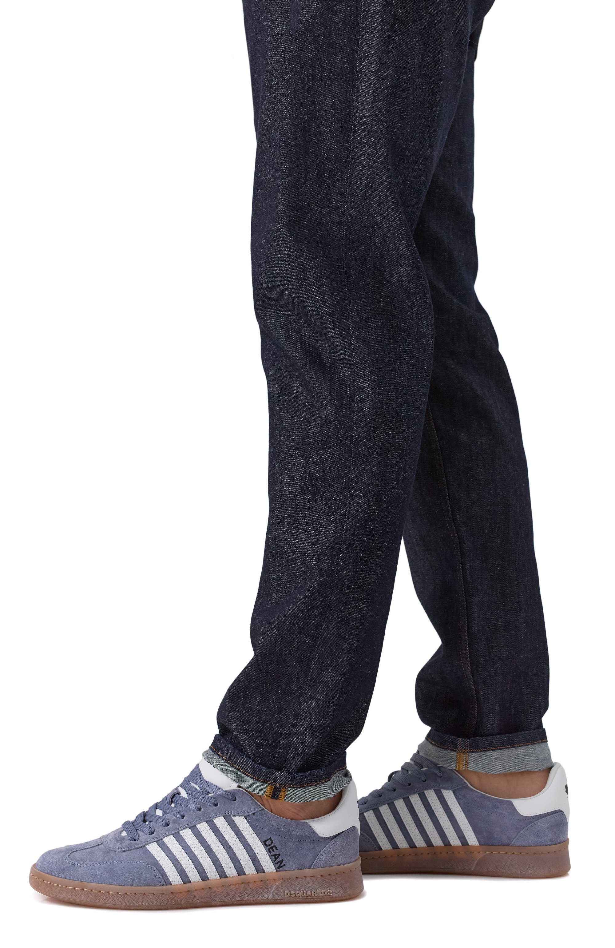 Замшевые кеды boxer DSQUARED2, арт. SNM0364/14170001, фото 3