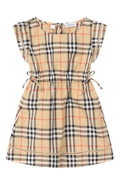 Хлопковое платье BURBERRY, арт. 8121301