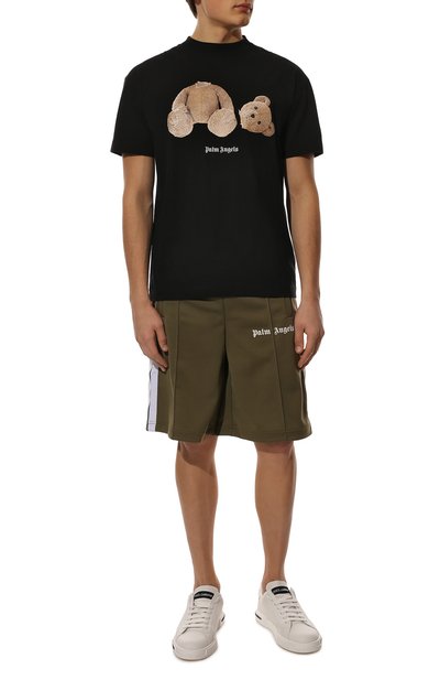 Хлопковая футболка PALM ANGELS, арт. PMAA001C99JER0011060, фото 2