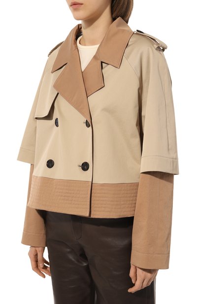 Хлопковое полупальто BOSS, арт. 50488306, фото 3