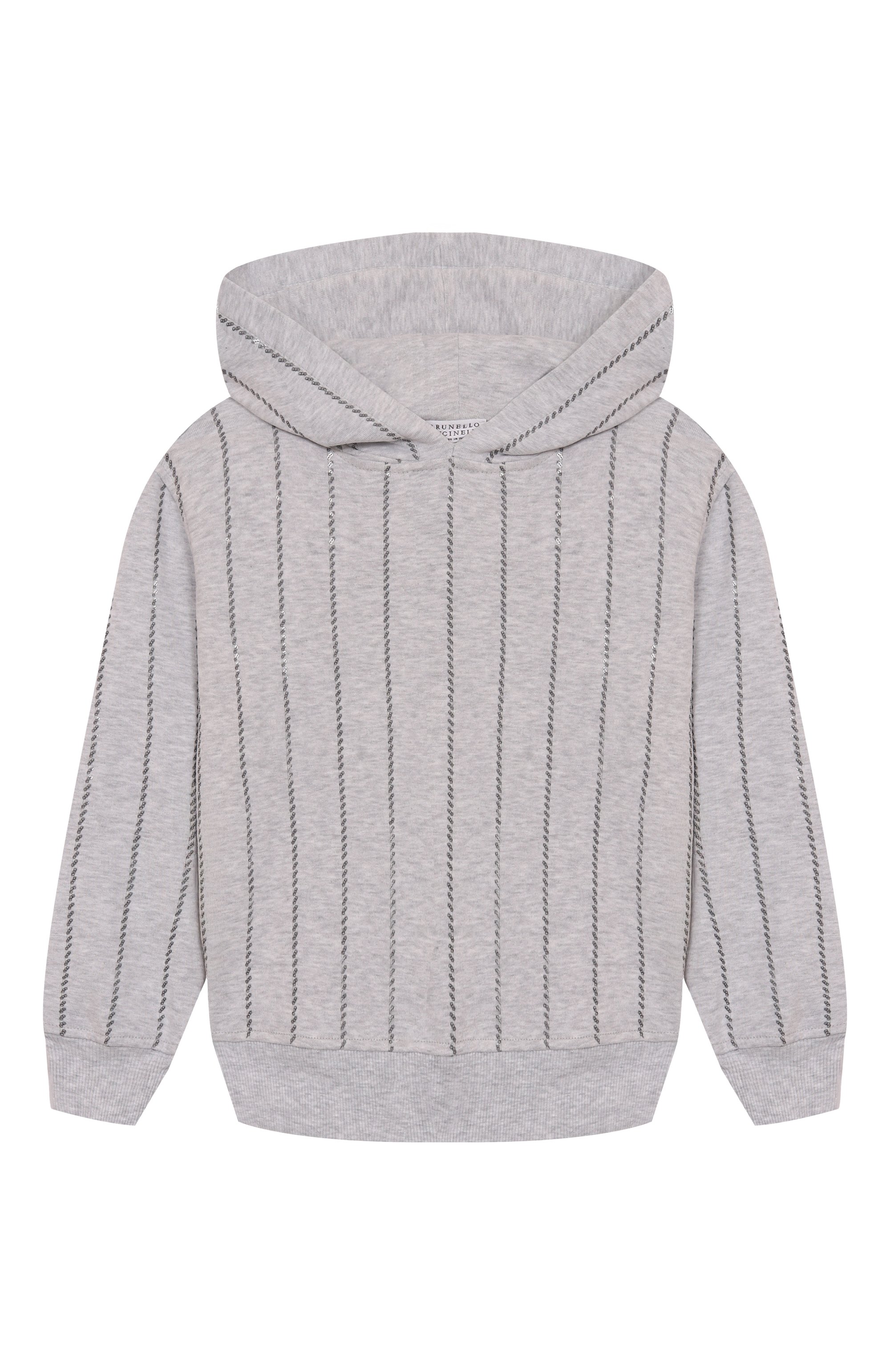 Хлопковое худи BRUNELLO CUCINELLI, арт. BN05NE875B, фото 1