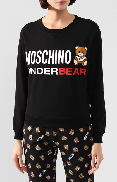 Хлопковый свитшот MOSCHINO, арт. A1709/9012, фото 3