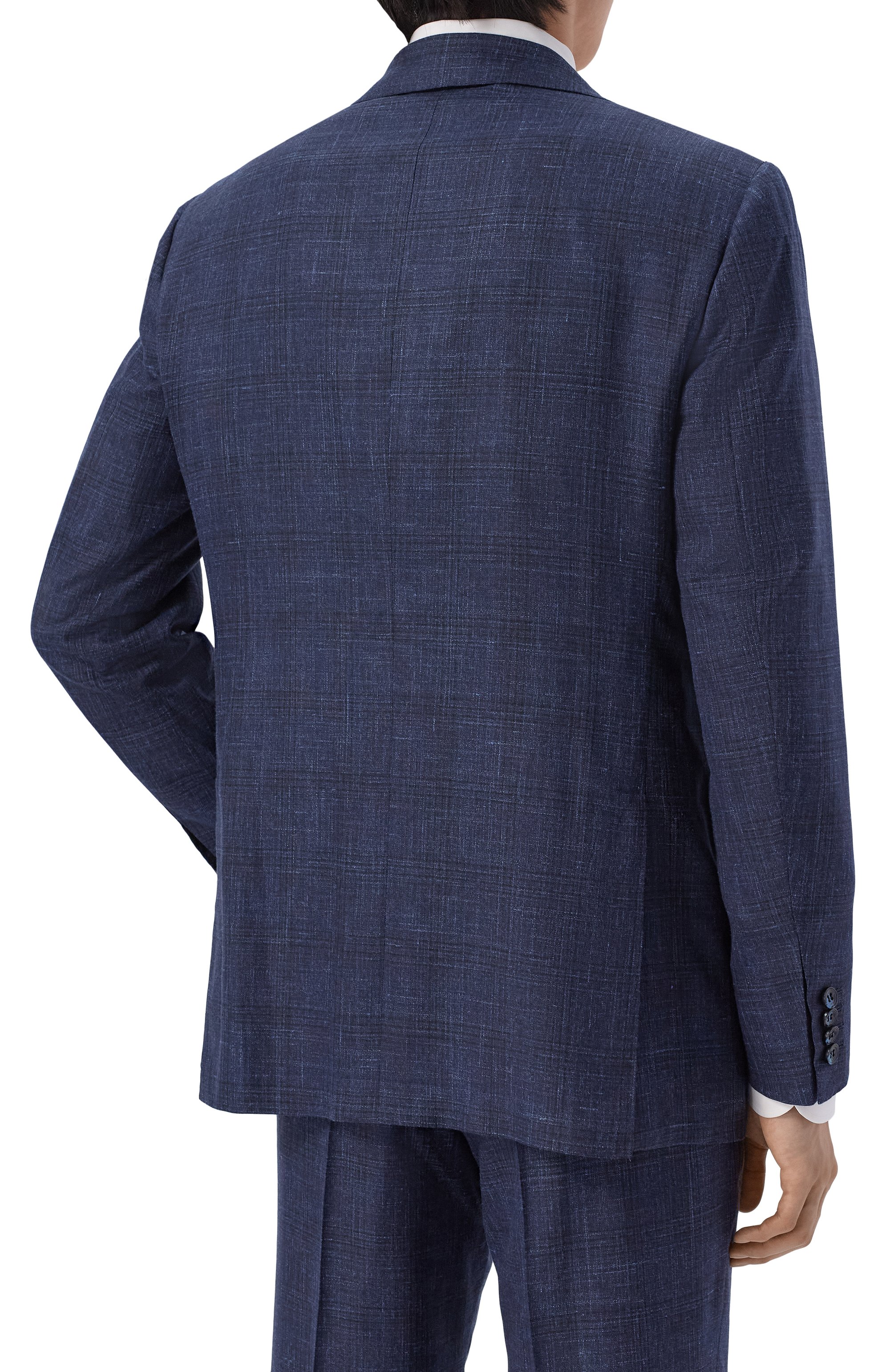 Костюм из кашемира и шелка KITON темно-синего цвета по цене 1470000 руб., арт. UA81K0659G, фото 3 Костюм из кашемира и шелка KITON, арт. UA81K0659G, фото 3