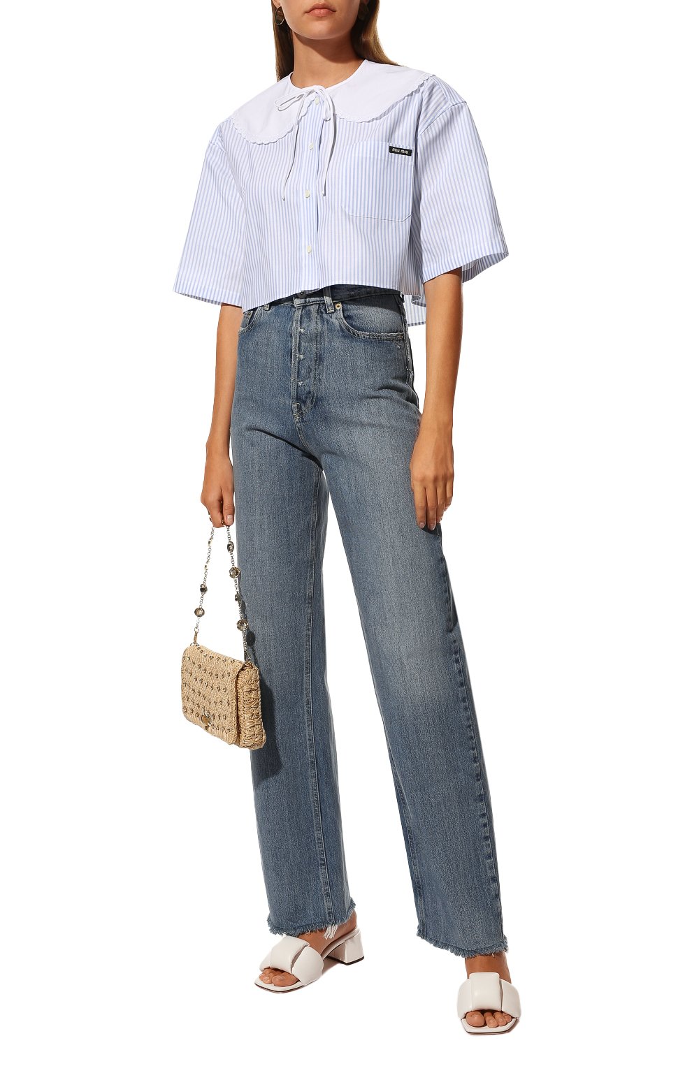 Джинсы MIU MIU, арт. GWP351-U8R-F0008, фото 2