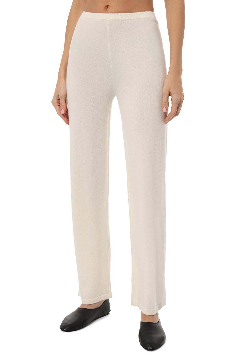 Кашемировые брюки AGREEG белого цвета по цене 120000 руб., арт. 24070341, фото 3 Кашемировые брюки AGREEG, арт. 24070341, фото 3