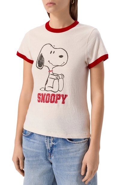 Хлопковая футболка RE/DONE, арт. 024-02WSRT002, фото 3