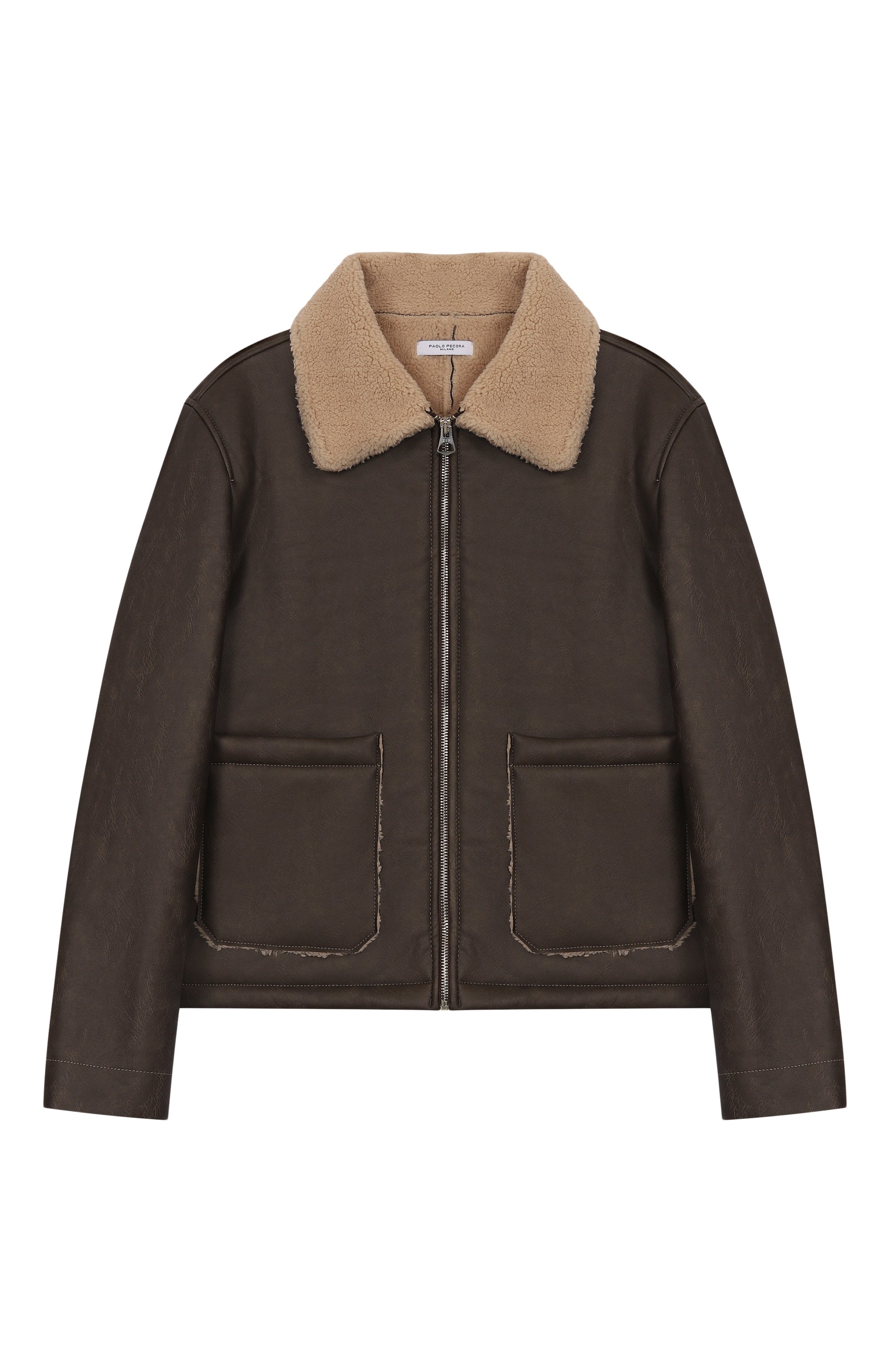 Дубленка из экомеха PAOLO PECORA MILANO, арт. PP4152/14-16, фото 1