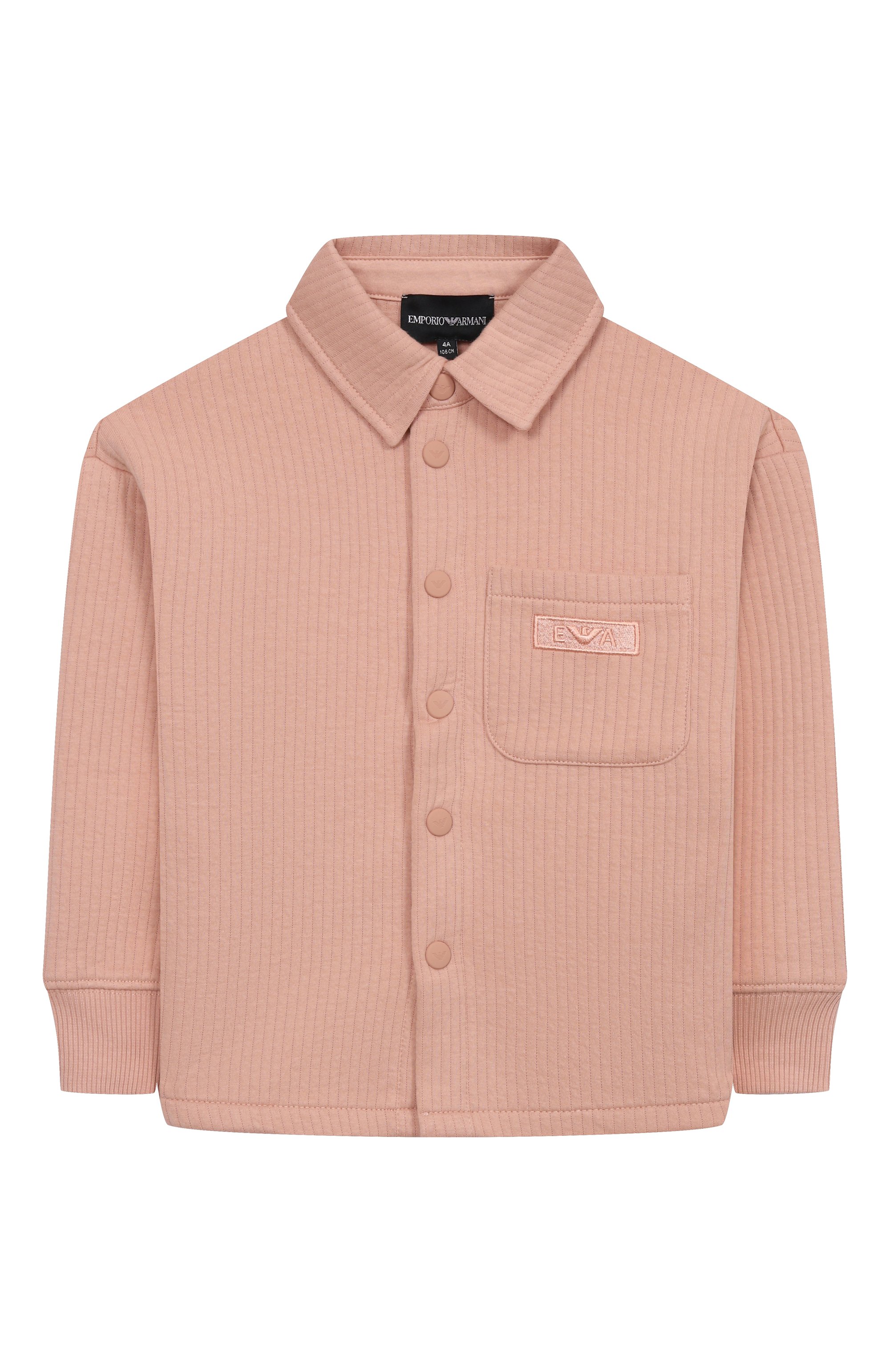 Хлопковая куртка-рубашка EMPORIO ARMANI, арт. EB000462/AF16392, фото 1