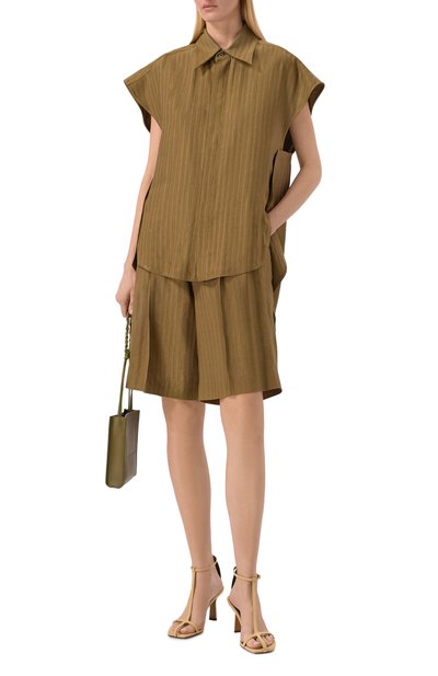 Шорты изо льна и вискозы PETAR PETROV, арт. S26TP9, фото 2