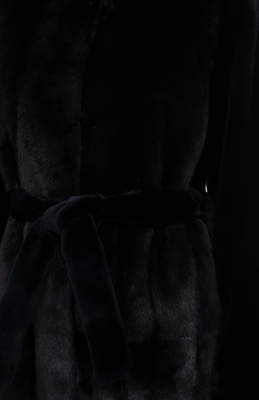 Шуба из меха норки с капюшоном YVES SALOMON, арт. 9WYM44719VLVR, фото 5