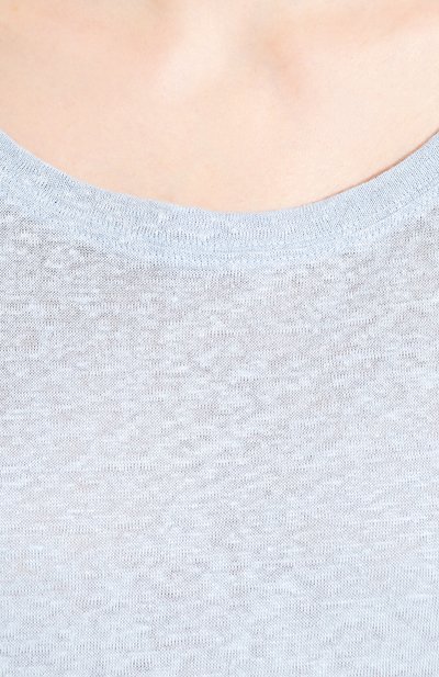 Льняная футболка ACNE STUDIOS, арт. AL0113/W, фото 5
