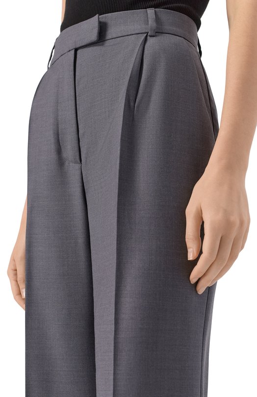 Шерстяные брюки Shervarli TR25-0018 Серый  TR25-0018 Фото 5