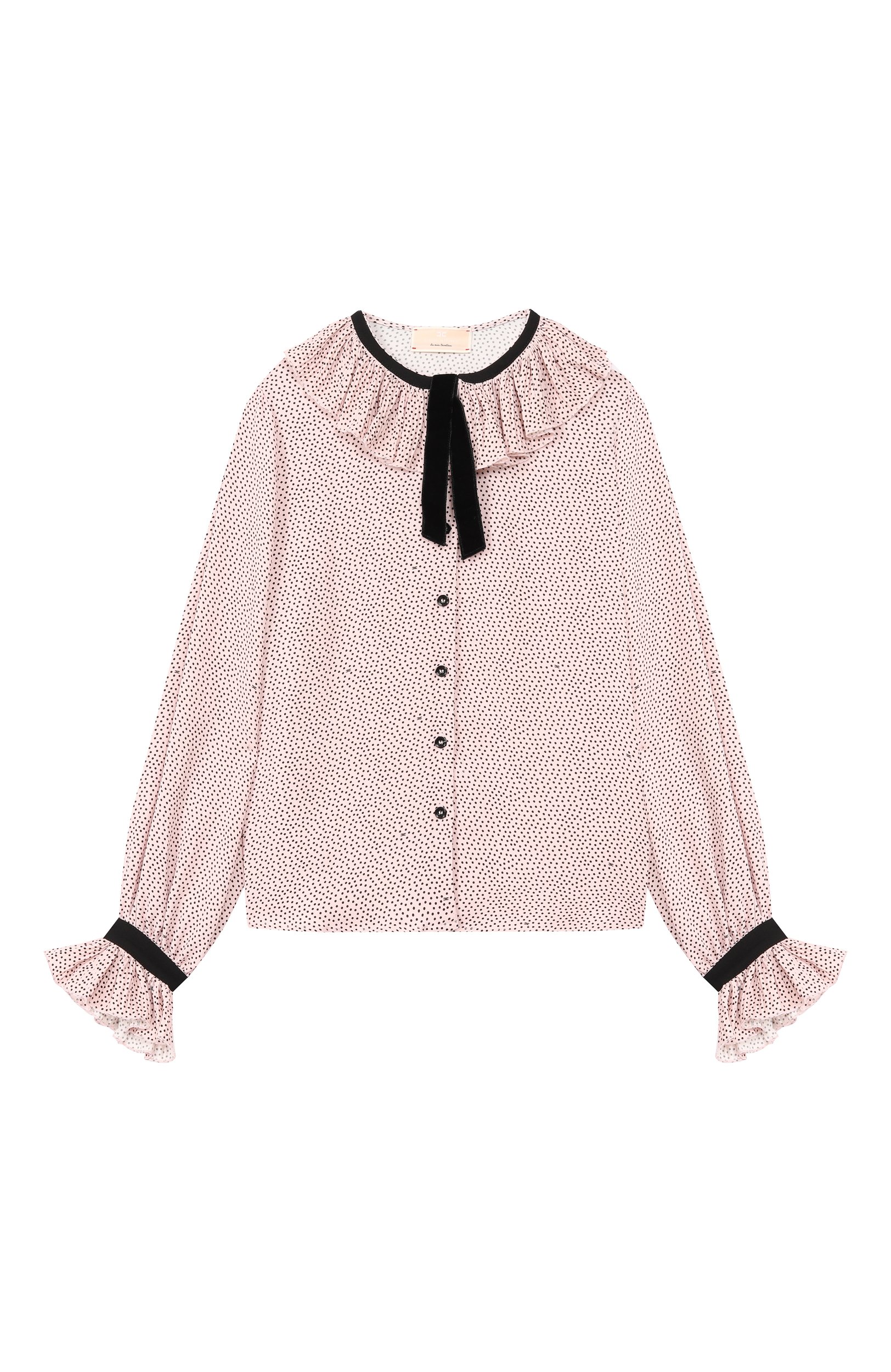 Блузка из вискозы ELISABETTA FRANCHI LA MIA BAMBINA, арт. EFCA3010/VI043_001, фото 1