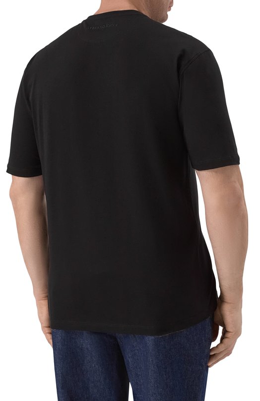 Футболка Stefano Ricci MNH6104940/803 Чёрный  MNH6104940/803 Фото 4