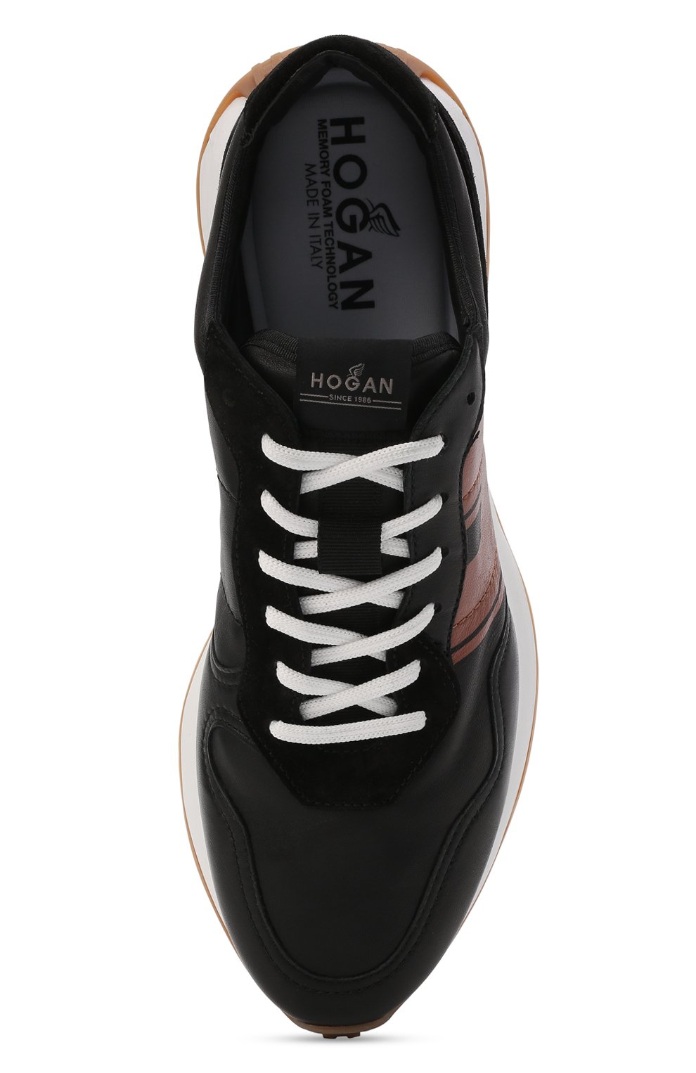 Кожаные кроссовки HOGAN, арт. HXM6010EG10N1M, фото 6