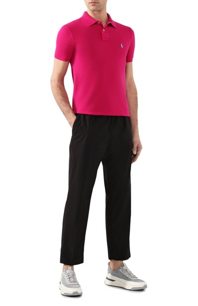 Хлопковое поло POLO RALPH LAUREN, арт. 710795080, фото 2