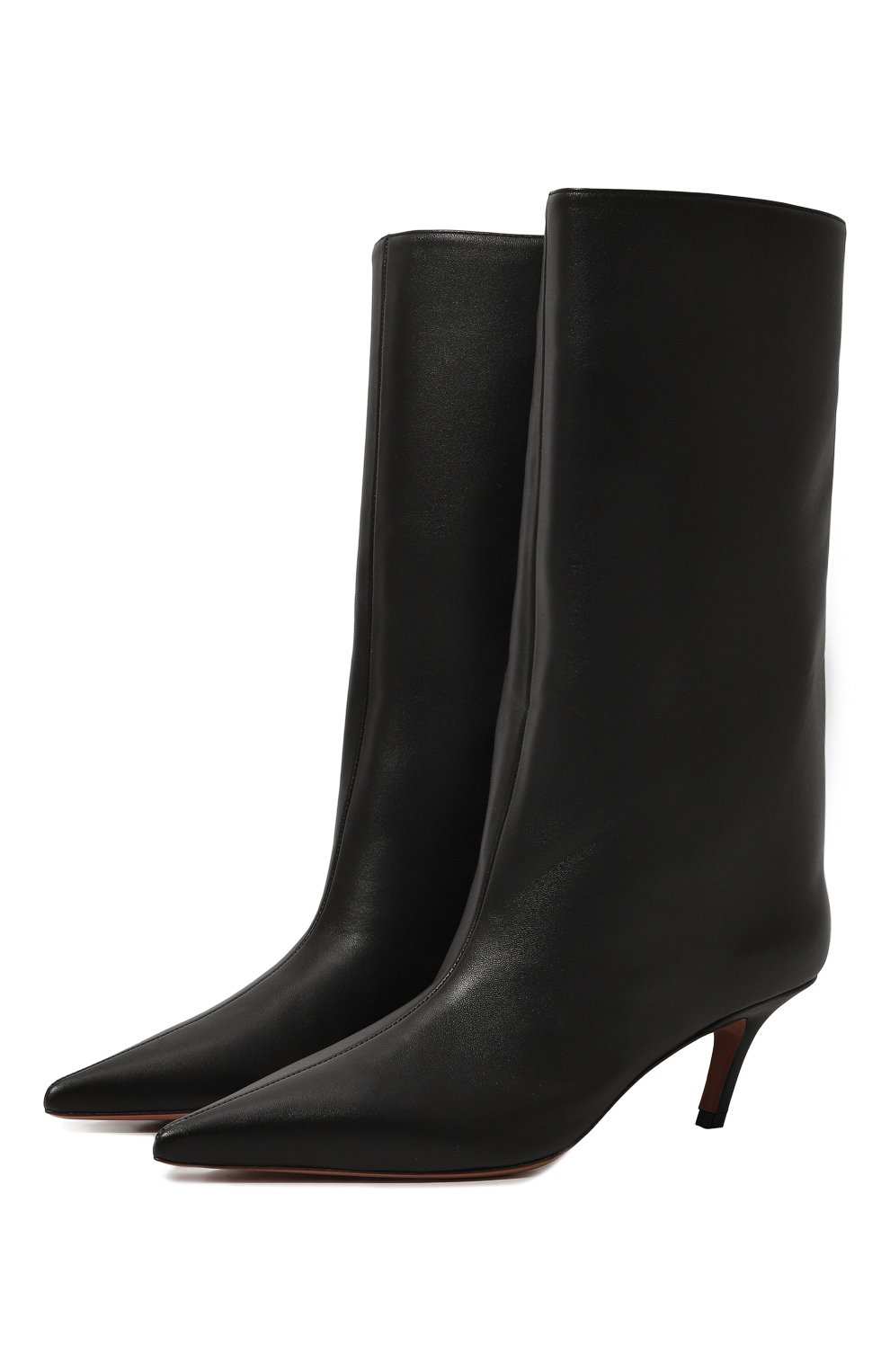 Кожаные сапоги fiona 60 AMINA MUADDI, арт. FI0NA B00T 60/NAPPA, фото 1