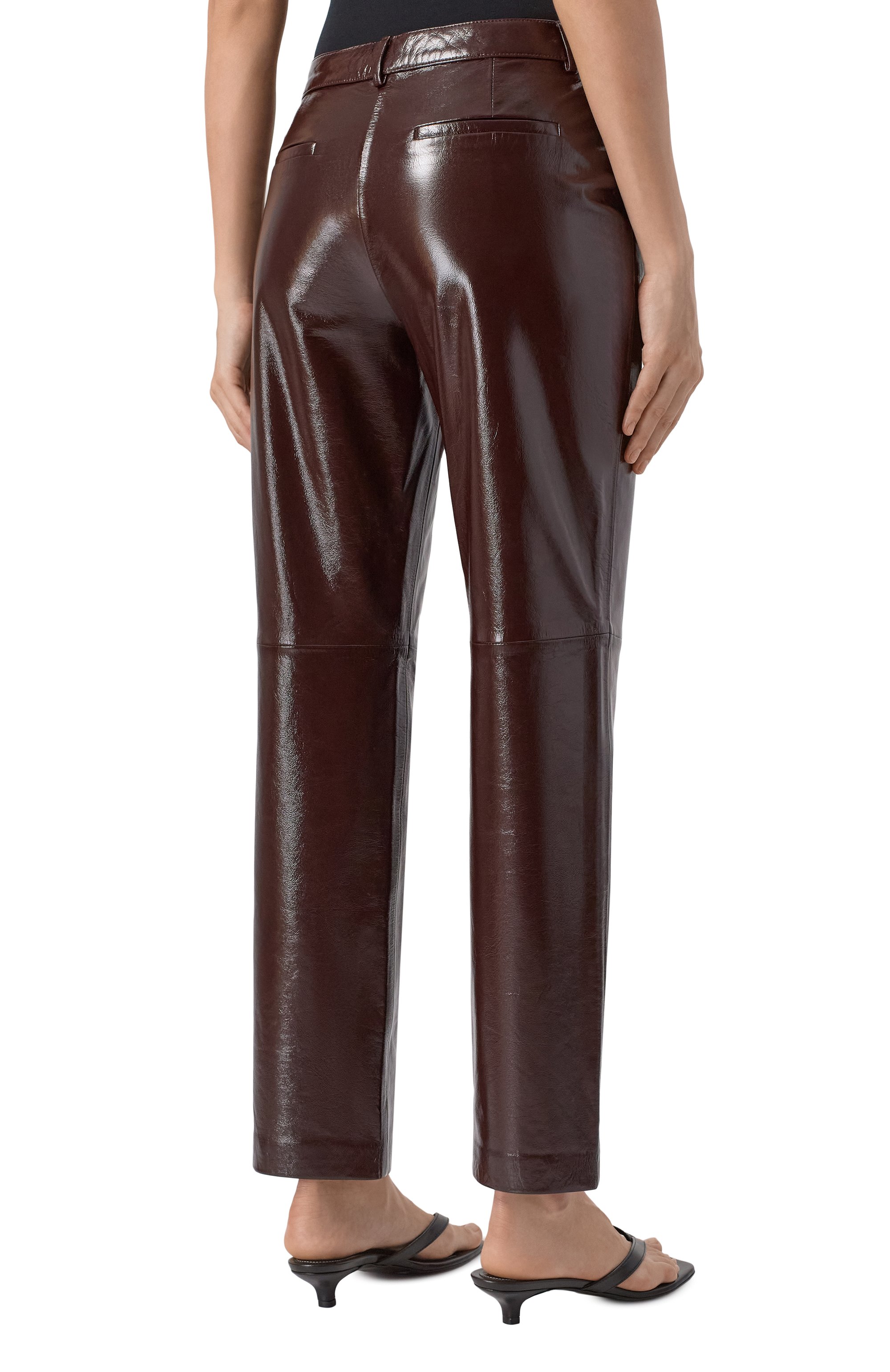 Кожаные брюки 12 STOREEZ, арт. 128831, фото 4