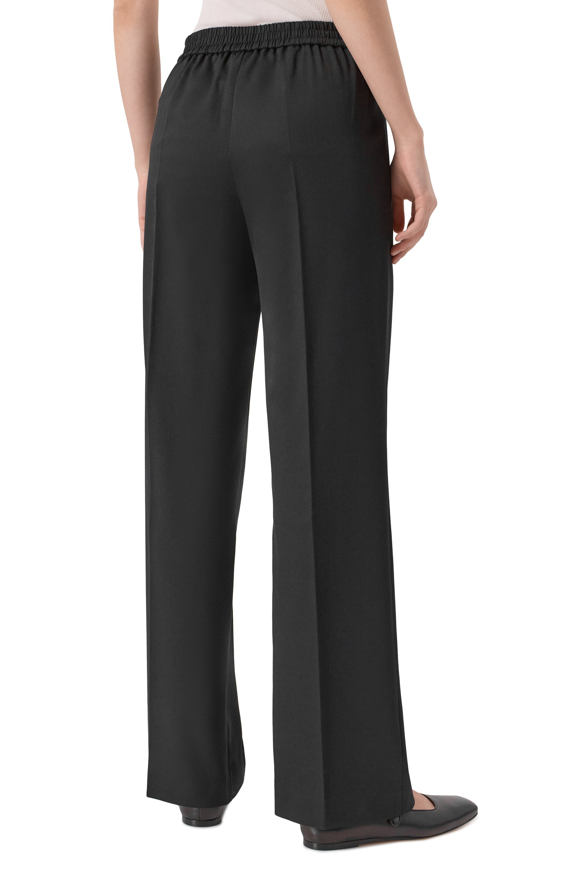 Брюки ERIKA CAVALLINI черного цвета по цене 47600 руб., арт. P5WH18, фото 4 Брюки ERIKA CAVALLINI, арт. P5WH18, фото 4