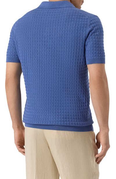 Поло из шелка и хлопка MVST, арт. MS61-650MU, фото 4