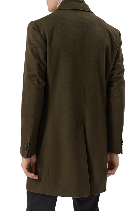 Шерстяное пальто Corneliani 941508-9412321 Хаки  941508-9412321 Фото 5