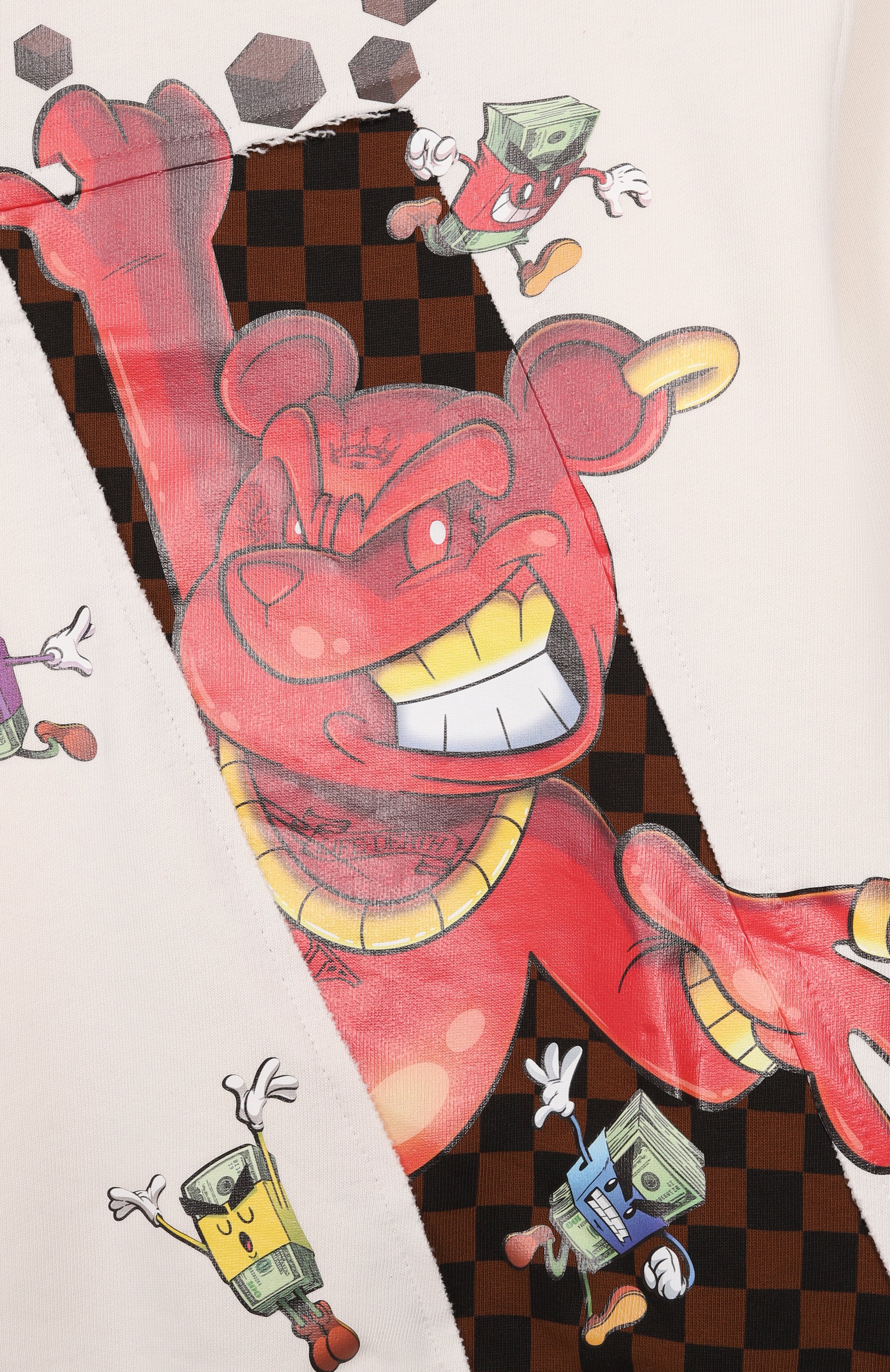 Хлопковый свитшот SPRAYGROUND, арт. SPY1425EIV0, фото 3