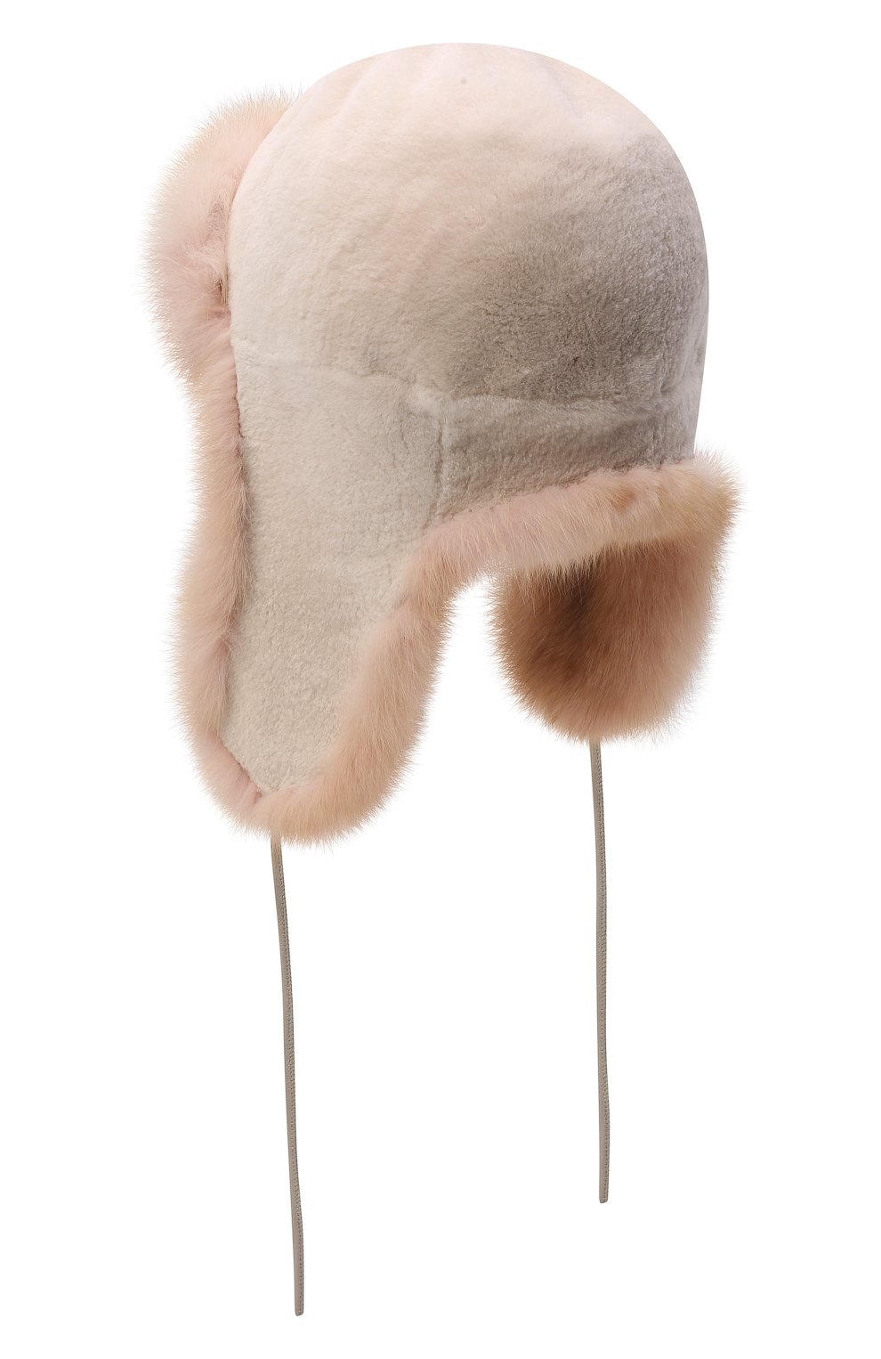 Шапка-ушанка из меха норки и соболя FURLAND, арт. 0139607450133600000, фото 3